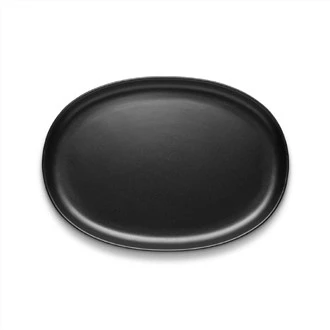 Set de cină din ceramică neagră