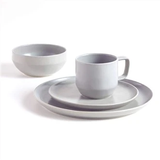 Set de cină din ceramică glazurată color