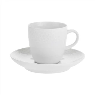 ceașcă de cafea espresso și farfurie