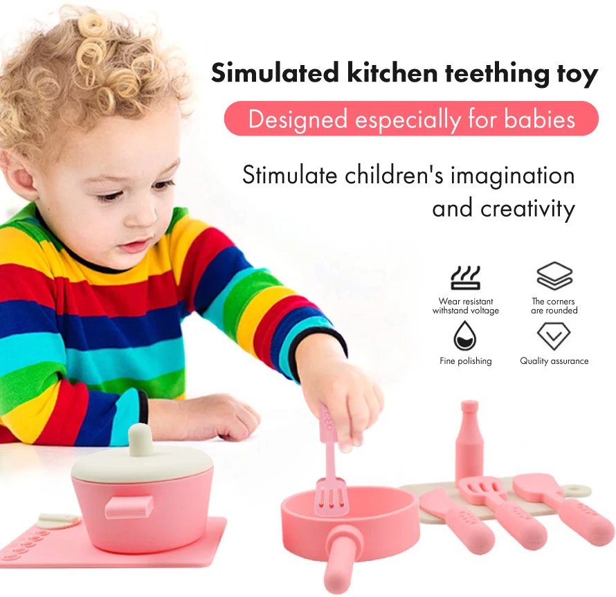 silicone kitchen play set------01