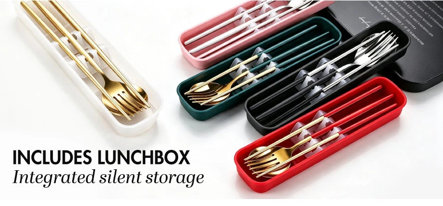 stainless steel travel cutlery set 5 stainless steel travel cutlery set 5